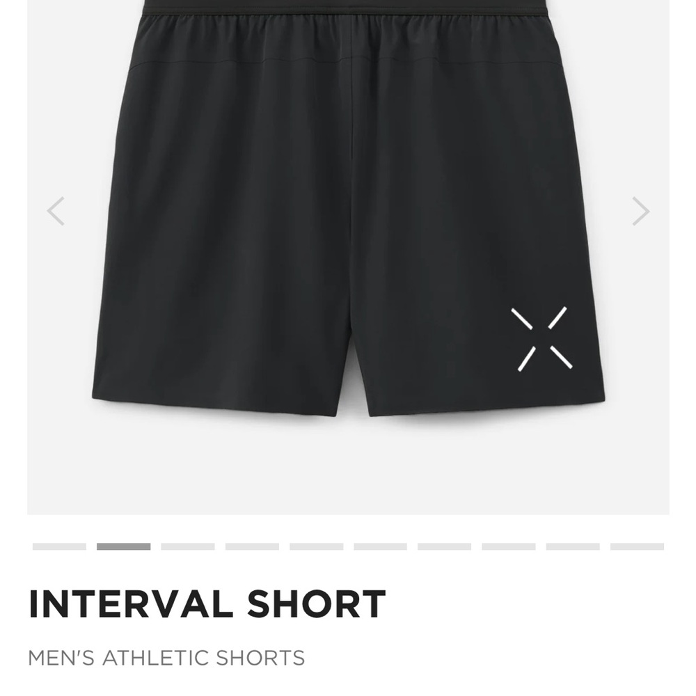 Men's Turquoise Athletic Shorts - Picture 6 of 11